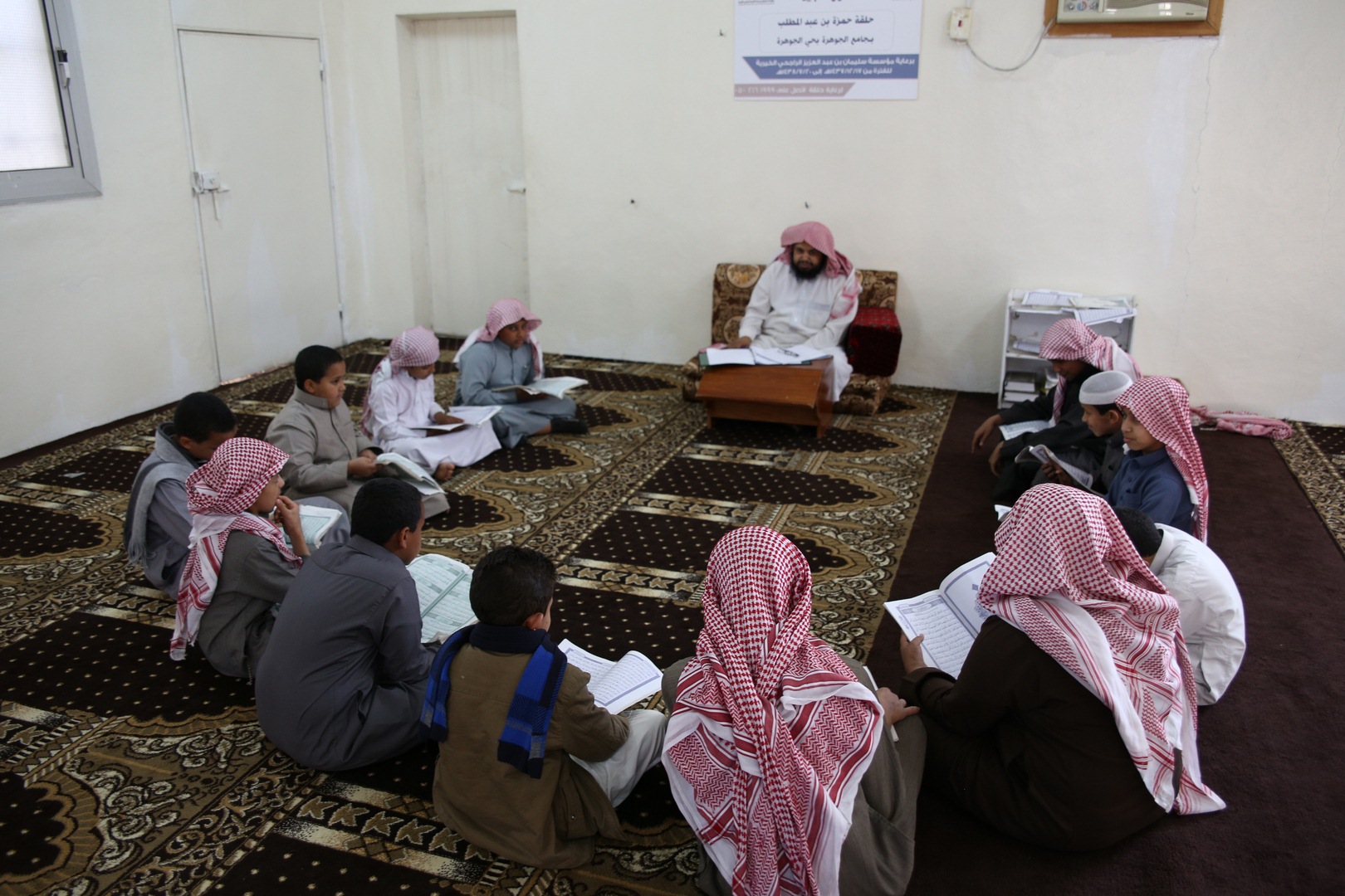 تغطية لحلقة حمزة بن عبدالمطلب بجامع الجوهرة