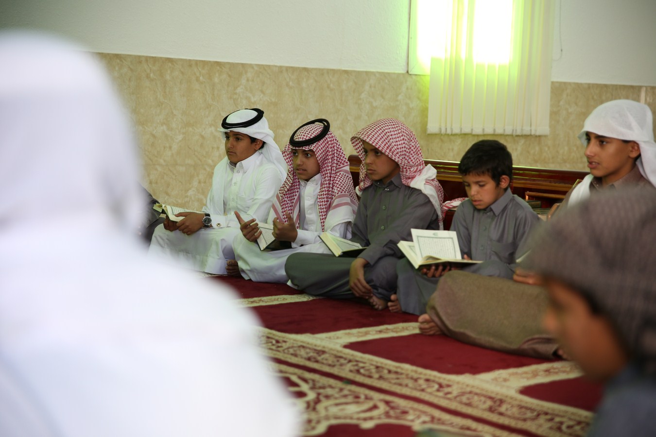 تغطية لحلقة حذيفة بن اليمان بحبكان