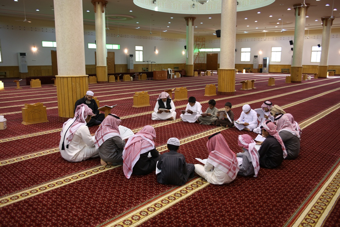 تغطية لحلقة أحمد بن حنبل بالحيمة