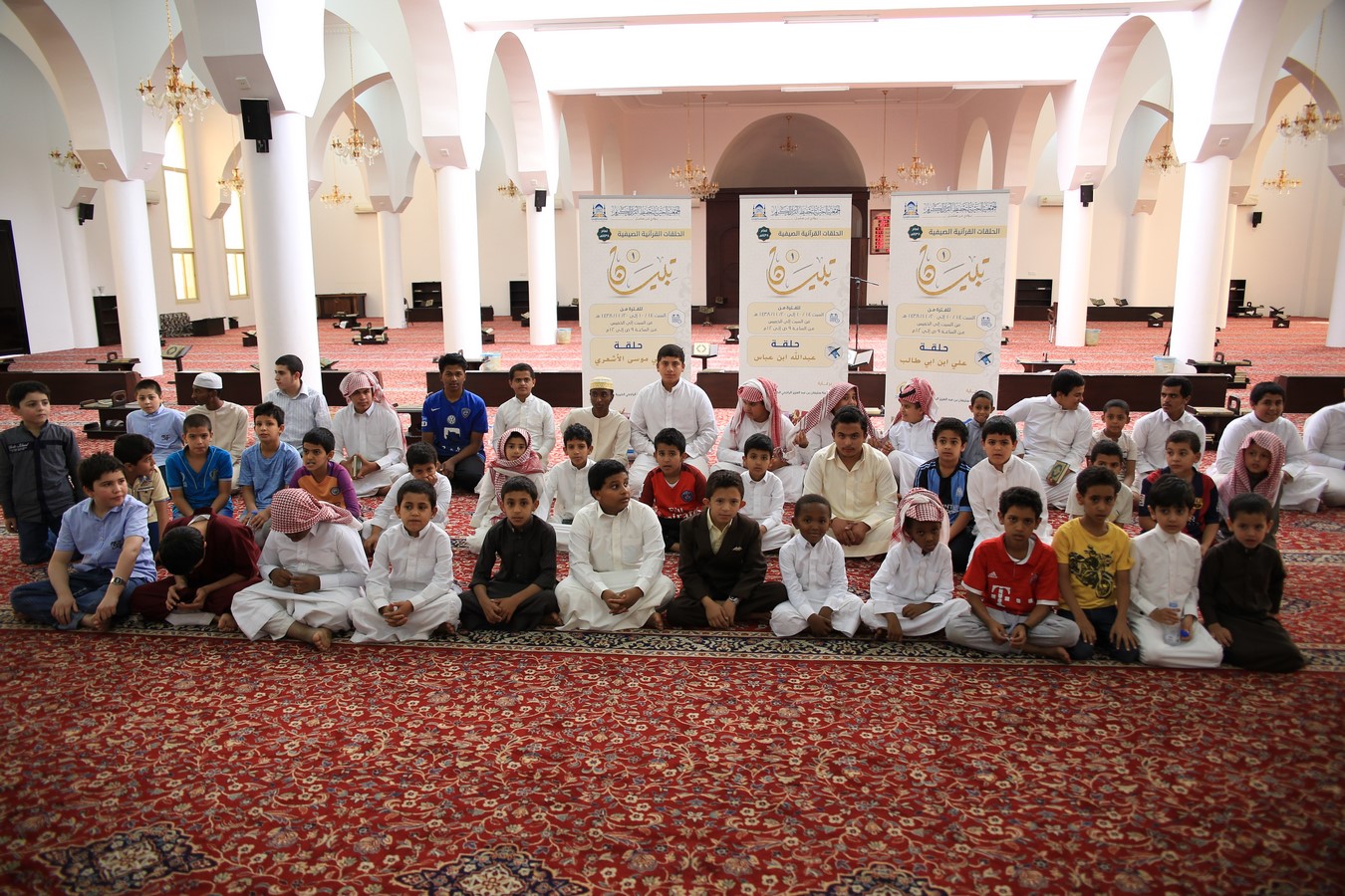 تقرير الأسبوع الأول لمشروع الحلقات القرآنية الصيفية “تبيان”